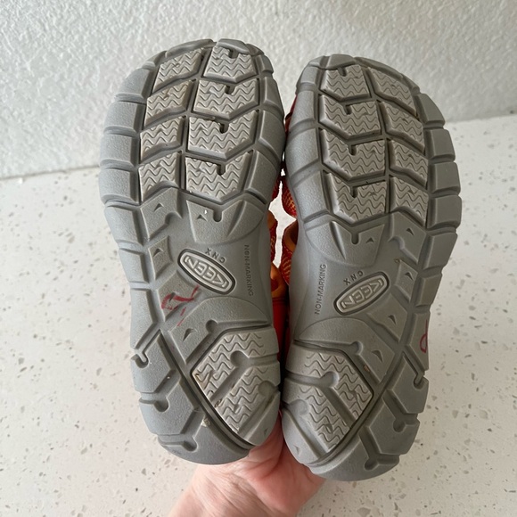 Keen Orange & Red Seacamp lI CNX Hybrid Water Sandals Unisex Toddlers Size 11 - Picture 10 of 15